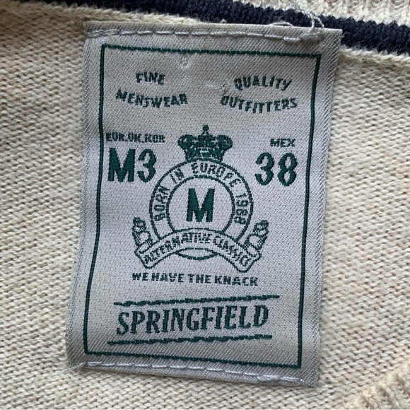 Cotton long sleeved argyle sweater - Picture 10 of 10